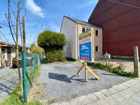 terrain à bâtir de +- 2 ares