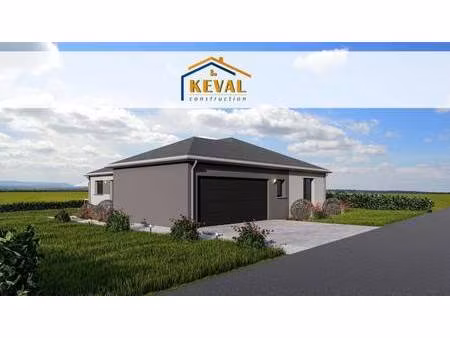 terrain avec maison neuve à vendre