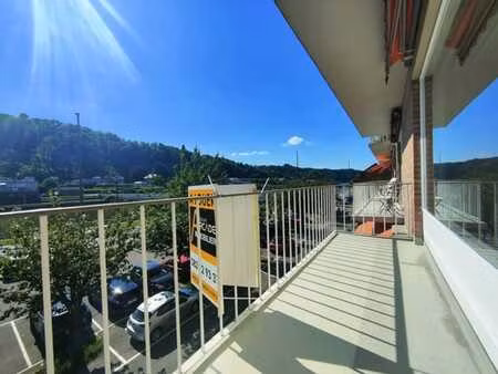 groupe arcade: appart 2x ch. + terrasse vue/meuse + garage