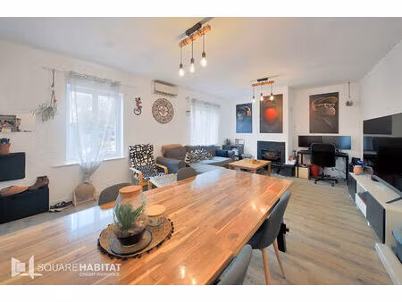 maison semi individuelle 112m²  3 chambres  jardin