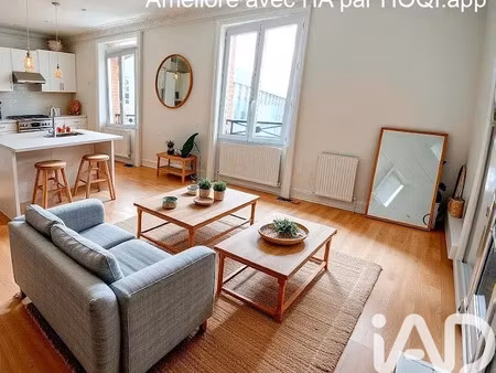 vente appartement 3 pièces 62 m² à romainville (93230)  299 000 €