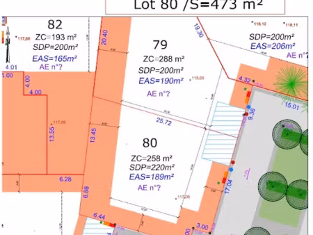 vente terrain à batir 473 m² à semoy (45400)  95 900 €
