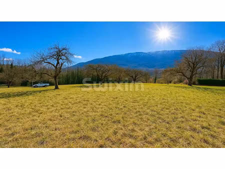 vente terrain à batir 1723 m² à gruffy (74540)  250 000 €