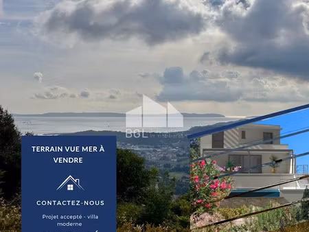 vente terrain 900 m² à bormes-les-mimosas (83230)  547 000 €