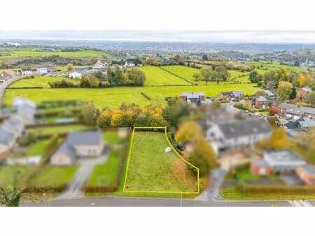 terrain à bâtir avec permis accordé