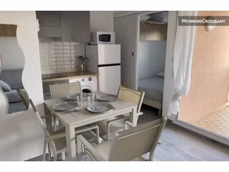 location meublée appartement 2 pièces 25 m² à agde (34300)  650 €