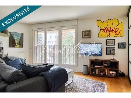 a vendre 2 pieces dans le quartier rives de seine a boulogne billancourt