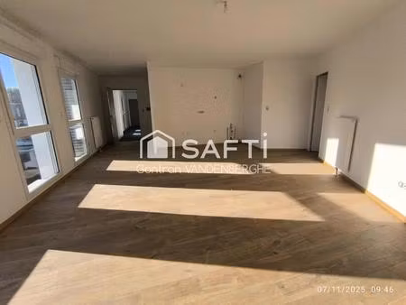 nouveau : t3 neuf avec balcon aux portes d'arras !