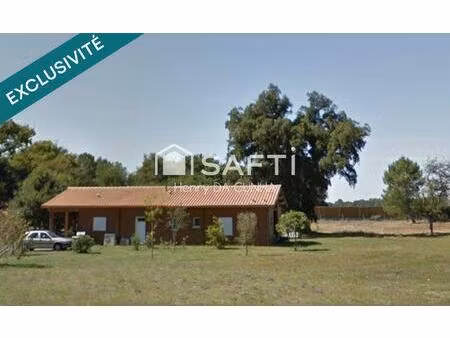 maison moderne au cœur des landes