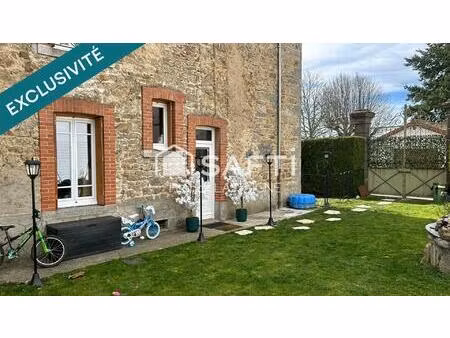 maison en pierres 3 chambres avec jardin