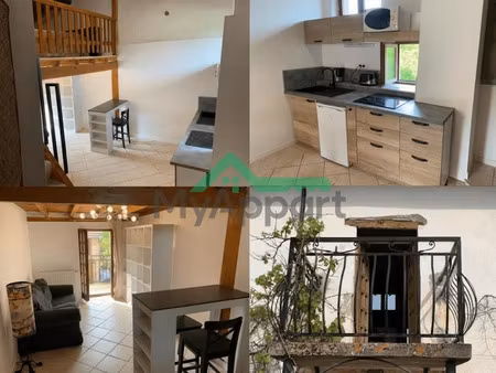 location meublée appartement 2 pièces 32 m² à civrieux (01390)  800 €