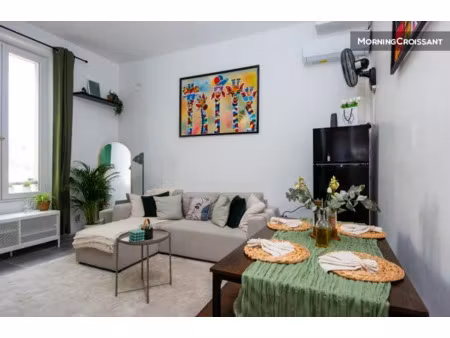 location meublée appartement 2 pièces 33 m² à antibes (06600)  985 €