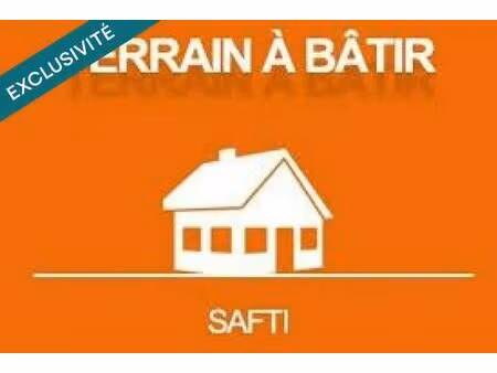 terrain constructible à vendre
