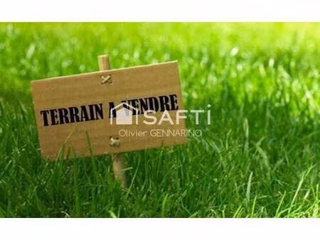 terrain constructible à vendre