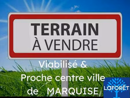 terrain constructible viabilisé à vendre
