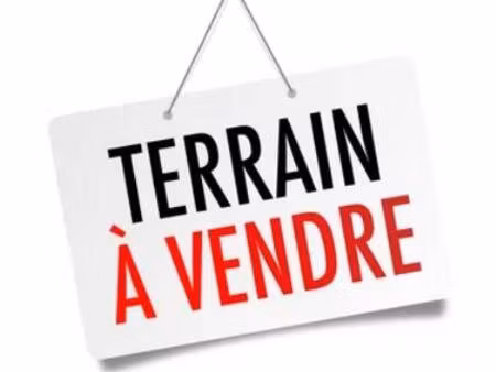 terrain à vendre
