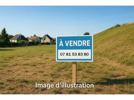 terrain constructible à vendre