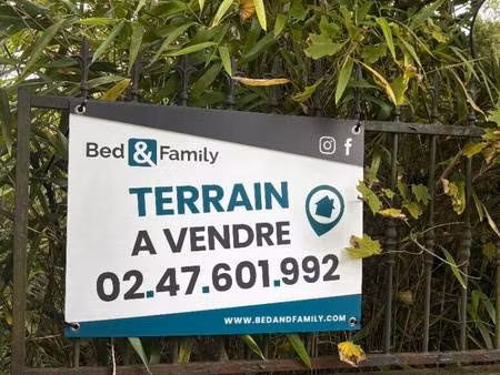 terrain constructible à vendre