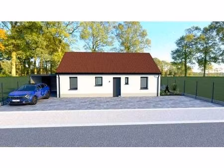 terrain avec maison neuve à vendre