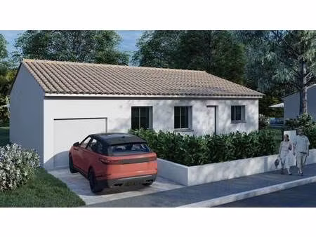 terrain avec maison neuve à vendre