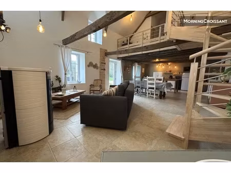 location meublée maison 2 pièces 150 m² à saint-thuriau (56300)  1 300 €