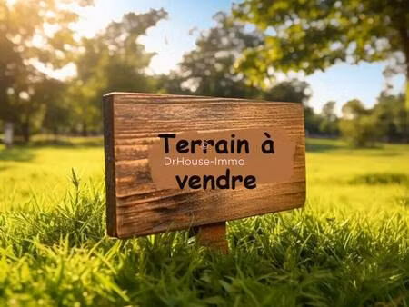 terrain constructible viabilisé à vendre