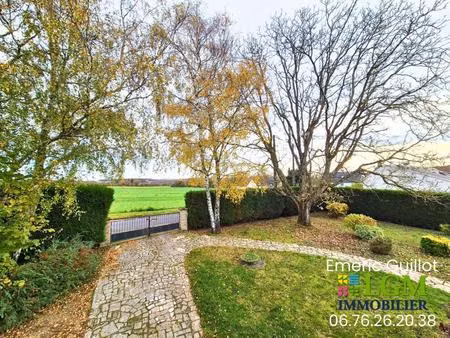maison 146 m² – 4 chambres – terrain clos 1 097 m² – grand garage - salle indépendante -..
