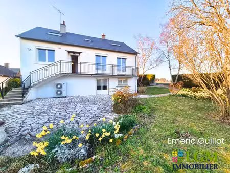 maison 146 m² – 4 chambres – terrain clos 1 097 m² – grand garage - salle indépendante - p