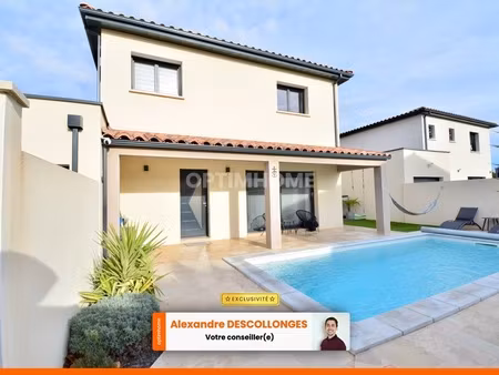 pignan (34) - exclusivite  villa contemporaine avec piscine