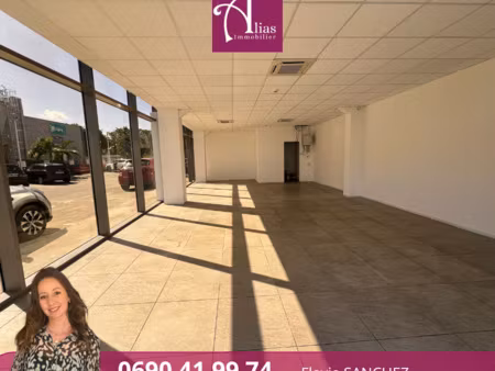 à louer - local commercial 80m2 - rdc - colin - petit-bourg