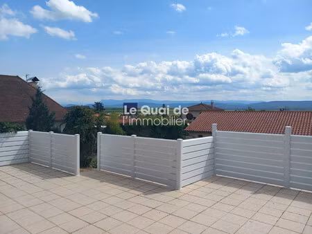 gillonay : maison t3 de 87 m² avec terrain de 2000 m²