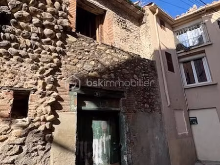 vente maison 1 pièce 40 m² à millas (66170)  16 000 €