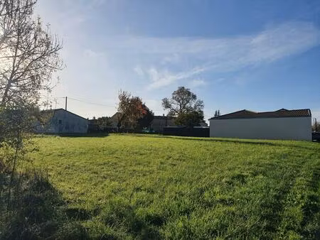 achat terrain 1 118m² st hilaire la palud 79210