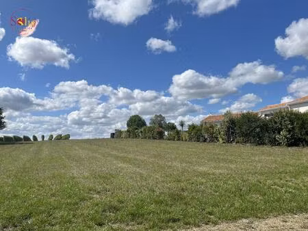 achat terrain 1 529m² salles d angles 16130