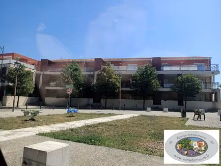 sur les hauteurs d'aramon  studio de 21.5 m² avec terrasse de 3