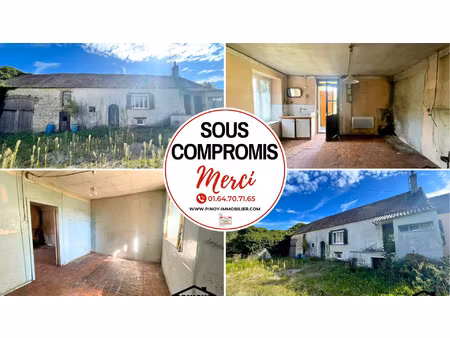 achat maison 3 pièces 52m² lorrez le bocage preaux 77710