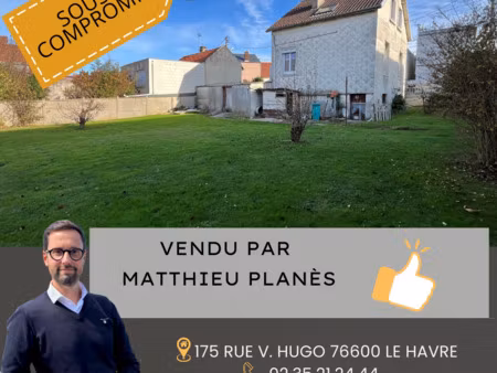 achat maison 5 pièces 77m² le havre 76610