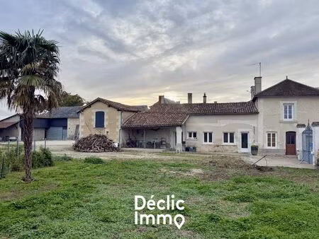 vente maison 6 pièces 180m2 chabournay 86380 - 199900 € - surface privée