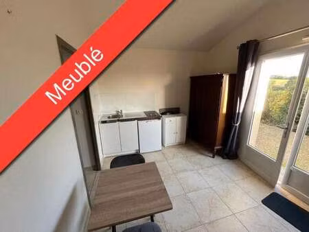 location appartement t1 meublé à réaumur (85700) : à louer t1 meublé / 23m² réaumur