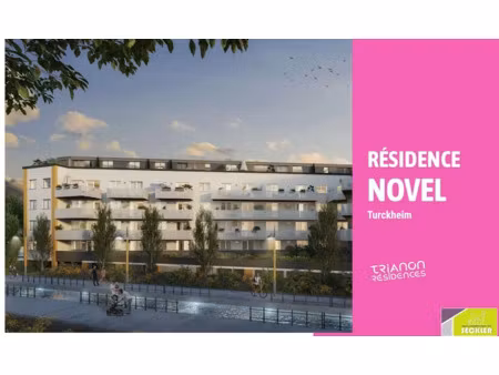 vente appartement 3 pièces 56.36 m² à turckheim (68230)  216 200 €