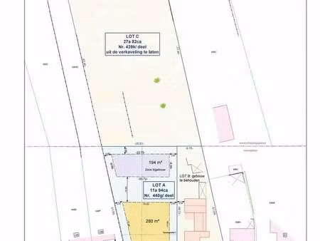 terrain à vendre à vorst € 165.000 (lh97h) | zimmo