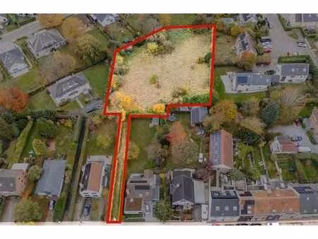 magnifique terrain à bâtir