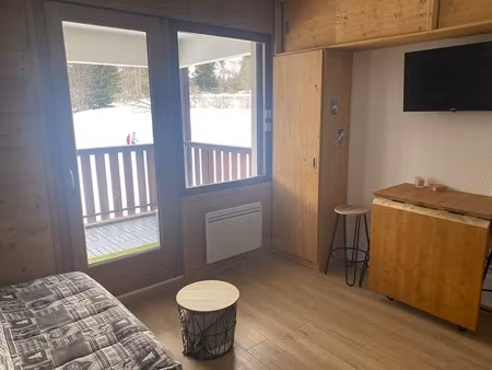 studio 4 personnes avec place de parking couverte