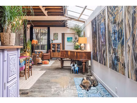 atelier poétique avec jardin  à réinventer