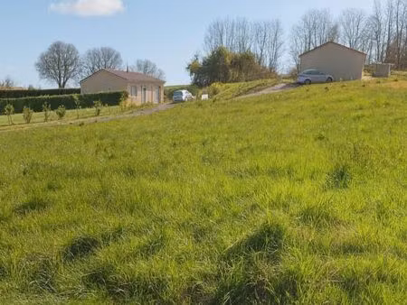 terrain 1 100 m² la chapelle aubareil