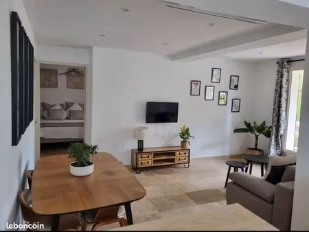 appartement 45m² avec jardin et terrasse