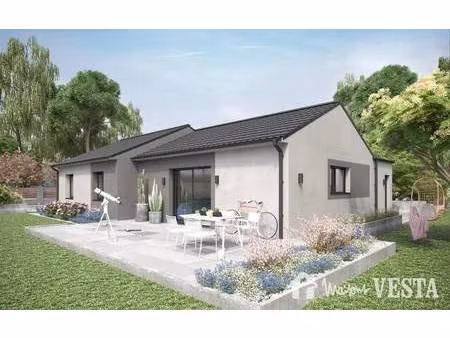 terrain avec maison neuve à vendre