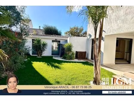 bas de villa entièrement rénové sur 350 m2 de terrain