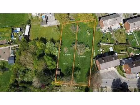 superbe terrain à bâtir de 7 ares et 60 centiares