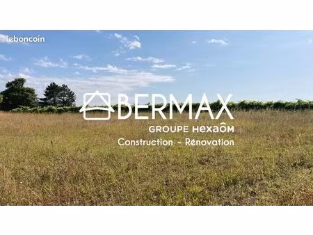 terrain 668 m² salles d angles